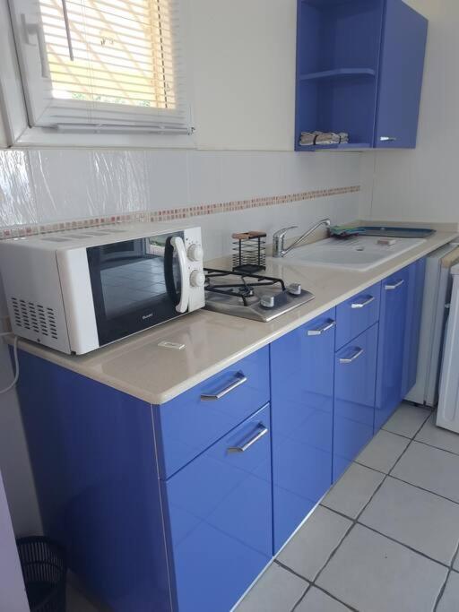 Grand Studio En Bas De Villa Avec Vue Sur Mer Au Carbet لو كاربيت المظهر الخارجي الصورة